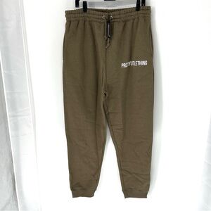 Pretty little thing NWT oversized cuffed jogger sweatpants women’s large